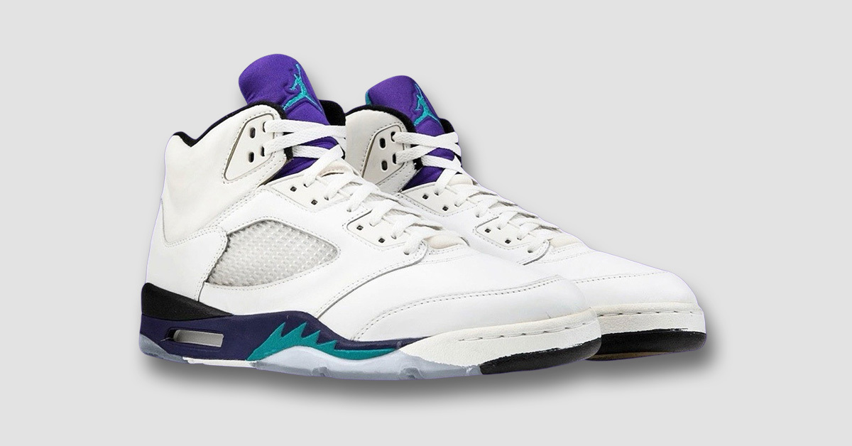 Air Jordan 5 "Grape" kehrt 2025 zurück: Eine nostalgische Wiederbelebung